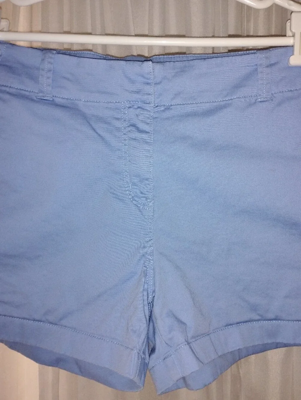 Vineyard Vines Women's Blue Chino Cotton Twill Stretch Shorts Size 14 beach prep